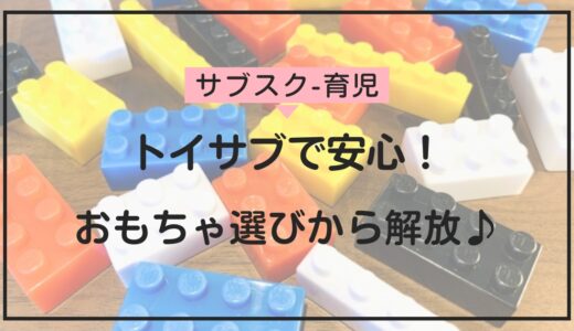 トイサブで安心！おもちゃ選びのストレスから解放されるサービスの魅力